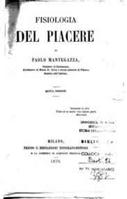 Fisiologia del piacere / di Paolo Mantegazza