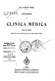 *Lezioni di clinica medica : date nella R / Augusto Murri