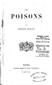 Les poisons / par Arthur Mangin