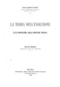 La teoria dell'evoluzione e il problema dell'origine umana / Giuseppe Tuccimei
