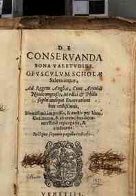 De conseruanda bona valetudine, opusculum scholae Salernitanae, ad regem Angliae, cum Arnoldi Nouicensis ... enarrationibus vtilissimis,