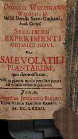 Diæta literatorum indultu magnifici ac gratiosi ordinis asclepiadei sub tutela Georgii Wolffgangi Wedelii ... censurae Philiatrorum Publicae a Johanne Rottenberger Ilmo-Schwartzburgensi, proposita in auditorio medicorum die Januarii anno 1674