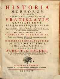 Historia morborum qui annis 1699, 1700, 1701, 1702, Vratislaviae grassati sunt a Colleg. Acad. Leopold. Nat. Cur. Vratislaviens. in lucem edita; opus varii casibus & cautelis practicis, judiciis item de remediis, & vera curandi ratione instructum. Accedi