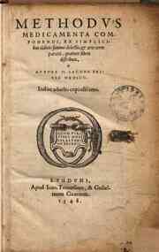 Methodus medicamenta componendi, ex simplicibus iudicio summo delectis, & arte certa paratis, quatuor libris distributa, / autore D. Iacobo Sylvio medico. Indice adiecto copiosissimo