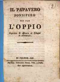 Il papavero sonnifero per far l'oppio superiore di efficacia al tebajco in commercio