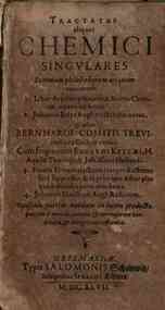 Tractatus aliquot chemici singulares summum philosophorum arcanum continentes: 1. Liber de principiis naturae artis chemicae, incerti authoris; 2. Johannis Belye Angli tractatulus nouus & alius Bernhardi Comitis Treuirensis ex gallico versus, cum fragmen