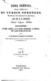 Storia prammatica della medicina / di Curzio Spren... - 5.1 / per cura di Francesco Freschi