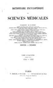 Dictionnaire encyclopédique des sciences médic... - 5.1. -_Paris : P. Asselin, Sr de Labe, 1866