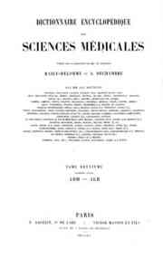 Dictionnaire encyclopédique des sciences médic... - 2.2. -_Paris : P. Asselin, Sr de Labe, 1865
