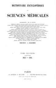 Dictionnaire encyclopédique des sciences médic... - 9.2