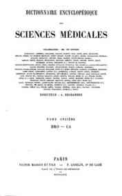 Dictionnaire encyclopédique des sciences médic... - 11.2