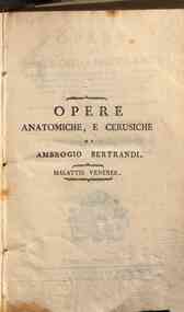 Opere di Ambrogio Bertrandi professore di chirurgi... - Tomo 7