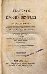 Trattato delle droghe semplici del signor N.-J.-B.... - 2