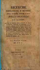 *Ricerche fisiologiche e mediche sopra le cause, sintomi e cura della renella di F. Magendie ... Prima traduzione italiana del D.G.A