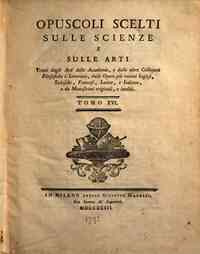 Opuscoli scelti sulle scienze e sulle arti tratti ... - 16