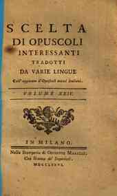 *Scelta di opuscoli interessanti tradotti da varie... - 24