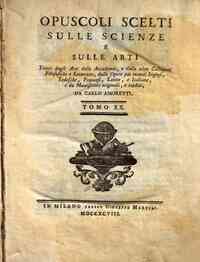 Opuscoli scelti sulle scienze e sulle arti tratti ... - 20