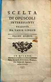 *Scelta di opuscoli interessanti tradotti da varie... - 4