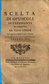 *Scelta di opuscoli interessanti tradotti da varie... - 17