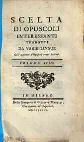 *Scelta di opuscoli interessanti tradotti da varie... - 18