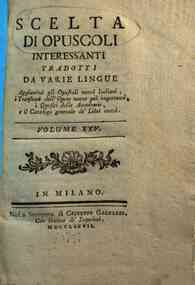 *Scelta di opuscoli interessanti tradotti da varie... - 25