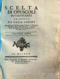 *Scelta di opuscoli interessanti tradotti da varie... - 26