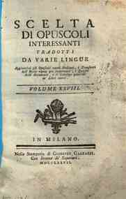 *Scelta di opuscoli interessanti tradotti da varie... - 28