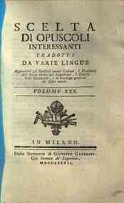 *Scelta di opuscoli interessanti tradotti da varie... - 30