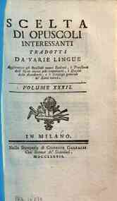 *Scelta di opuscoli interessanti tradotti da varie... - 32