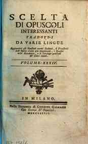 *Scelta di opuscoli interessanti tradotti da varie... - 34