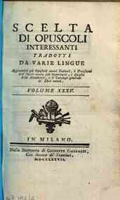*Scelta di opuscoli interessanti tradotti da varie... - 35