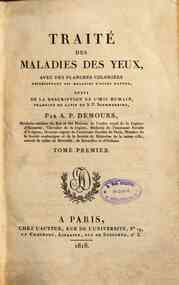 *Traite des maladies des yeux, avec des planches c... - 1